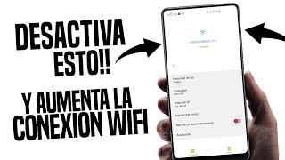 Aumentar señal wifi  Mi celular no agarra wifi y se desconecta a cada rato [upl. by Mw]