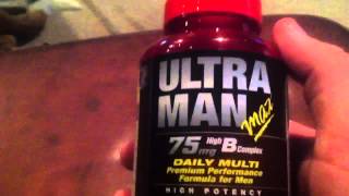 Ultra Man Max MultiVitamin Review [upl. by Legra]