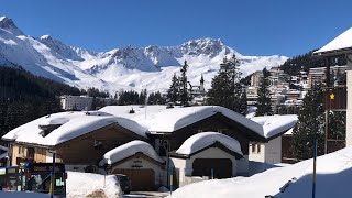 AROSA Switzerland  A Breathtaking Alpine Holiday Village  4K hdr 60fps travel vlog [upl. by Ynaffik]