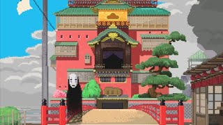 summers day  jinsang 8bit Spirited Away ost of jibri studio [upl. by Custer410]