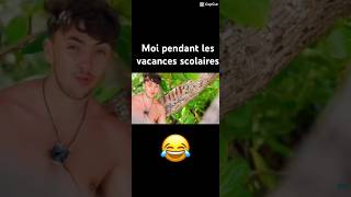 Moi pendant les vacances scolaires 😂 pourtoi humour shorts [upl. by Airda]