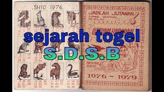 APA ITU TOGEL SDSB  sejarah tombok porkas berhadiah JUDI totoan gelap [upl. by Gnolb]