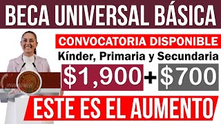 📌🔴 REGALO A ESTUDIANTES 💥1900700 👉🏾 inicia REGISTRO beca NIVEL BÁSICA AUMENTA EL MONTO DE LA BECA [upl. by Tevlev72]