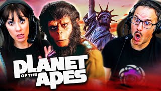 PLANET OF THE APES 1968 MOVIE REACTION FIRST TIME WATCHING Charlton Heston  Full Movie Review [upl. by Pik280]