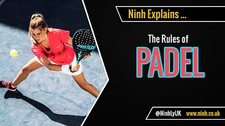 The Rules of Padel Paddle Tennis  EXPLAINED [upl. by Lowry720]