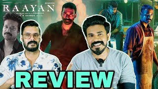 Raayan Movie REVIEW Malayalam  Dhanush Ar Rahman Kalidas Sundeep Kishan  Entertainment Kizhi [upl. by Biegel303]