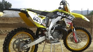 2018 Suzuki RM250 2 Stroke  Suzuki RM250TS  Dirt Bike Magazine [upl. by Ivah]