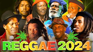 Reggae Mix 2024  Bob Marley Gregory Isaacs Jimmy Cliff Lucky Dube Burning Spear Peter Tosh [upl. by Aneliram998]