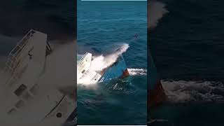 North Sea Deadly Moment northsea deadly moments short shorts shortvideo boat ship vessel [upl. by Orva45]