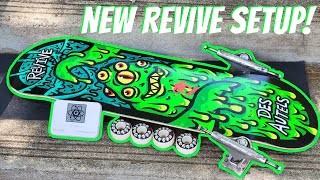 SETTING UP MY NEW REVIVE SKATEBOARD [upl. by Charie]