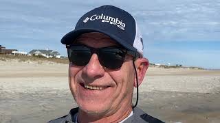 Surf Fishing Wrightsville Beach NC PERFECT DAY [upl. by Naleag]