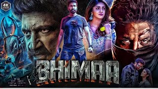 Bhimaa 2023 New Released Full Hindi Dubbed Action Movie  GopiChand New Blockbuster South Movie 2024 [upl. by Aerahs]