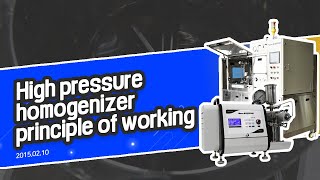 High Pressure Homogenizer  Principle of Working [upl. by Jevon]