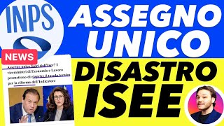 CLAMOROSO ASSEGNO UNICO 🔴 PAGAMENTI DISASTRO GOVERNO 💥 RISCHIO FAMIGLIE [upl. by Gerger]