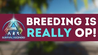 THATS what they changed in BREEDING in ARK Survival Ascended [upl. by Savvas864]