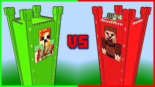 BOBBY KULE VS FAKİR KULE 😱  Minecraft [upl. by Ahsenroc]