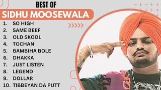 SIDHU MOOSE WALA TOP 10 SONG [upl. by Mame]