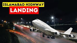 Close Call B747 Nearly Lands on Islamabad Highway  Pilot Mistake Revealed [upl. by Nylanej]