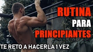 Rutina para Principiantes Te Reto a Hacerla 1 Vez [upl. by Emlin]