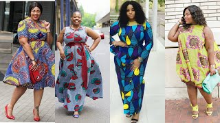 2024 KITENGE FASHION FOR PLUS SIZE LADIES  100 HOTTEST amp TRENDIEST KITENGE DRESSES FOR LADIES [upl. by Renelle]