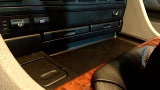 BMW E39 Center Console Storage Tray Replacement [upl. by Adnar]