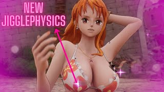 One Piece Odyssey  Nami Dressrosa New JigglePhysics [upl. by Nirek116]