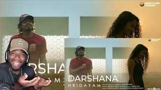 Darshana  Official Video Song  Hridayam  Pranav  Darshana  Vineeth Hesham MerrylandREACTION [upl. by Nothgiel]