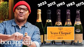 Sommelier Tastes the Same Champagne at Different Ages 19732023  World of Wine  Bon Appétit [upl. by Nawud]