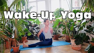 Wake Up Yoga with Paulina  Release tension in your hips  40 min practice [upl. by Selim567]