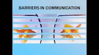 Barriers in Communication [upl. by Brendan]