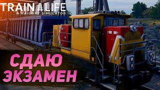 Train Life A Railway Simulator  Сдаю экзамен [upl. by Namilus596]