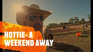 Hottie  Weekend Away 1st time working out of herd in a covered arena [upl. by Claudia309]