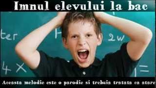 IMNUL ELEVULUI LA BAC 2013 Official Audio [upl. by Shu]