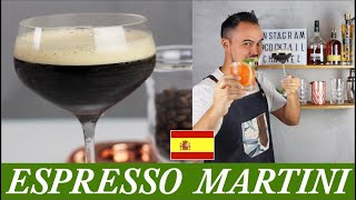 Como Hacer Espresso Martini Cocktail [upl. by Kneeland]