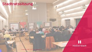 Konstituierende Sitzung Stadtrat Halberstadt  22072024 1700 Uhr [upl. by Hairu]