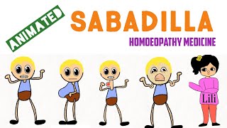 Sabadilla Homoeopathy Medicine  Allens Keynotes Animated Series [upl. by Arag]