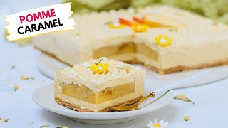 Entremets pomme vanille et caramel une recette irrésistible [upl. by Aisad]