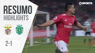 Highlights  Resumo Benfica 21 Sporting Taça de Portugal 1819 12 Final [upl. by Jenesia]