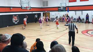 Lakelyns Tabb Middle School Team vs Hornsby 12424 Quarter 1 [upl. by Ennalorac]