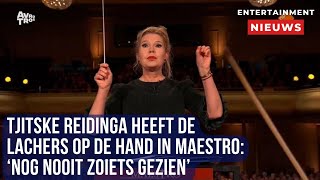 Hilarisch optreden van Tjitske Reidinga in Maestro [upl. by Omsare]