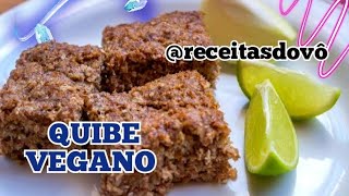 QUIBE DE BERINJELA No Forno VEGANO [upl. by Rae]