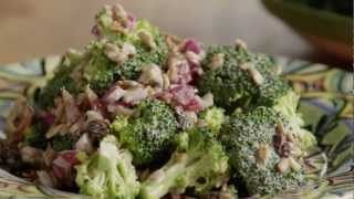 How to Make Delicious Broccoli Salad  Salad Recipe  Allrecipescom [upl. by Ahsekat]