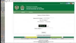 COMO DESCARGAR CERTIFICADOS DE LA POLICIA PROCURADURIA Y CONTRALORIA [upl. by Ennayehc]