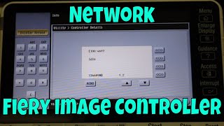 Konica How to Network a Fiery Image Controller [upl. by Feingold]