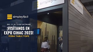 ¡Visítanos en la zona Table Tops de EXPO CIHAC 2023 [upl. by Namrak262]