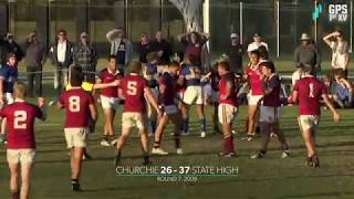 Churchie v State High 09 [upl. by Maitund436]