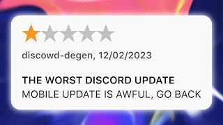 Discords Best Mobile Update [upl. by Hoover]