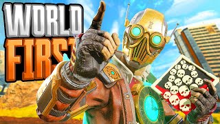 WORLD FIRST 20 KILLS BOMB in Season 20 24 KILLS and 4900 Damage Apex Legends Gameplay [upl. by Llehsad]