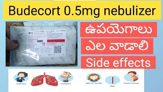 budecort 05mg uses in telugu budecort nebulizer suspension uses nebulization nebulizer cough [upl. by Airdnekal]