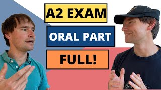 Oral part of Czech residency test A2 exam FULL [upl. by Ekaterina]